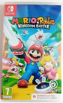 Nintendo Switch New & Sealed Mario & Rabbids Kingdom Battle • £16.99