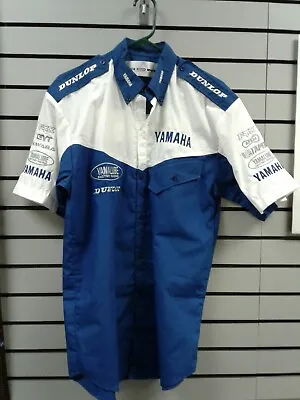 ADM Yamaha FACTORY Racing Team Pit Shirt SMALL FOX AFAM TAPPERDUNLOP NWOT • $65