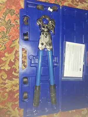 ICrimp Copper Crimping Tool 1/2  & 3/4  Pipe Jaws & 16mm Pex Crimper Die • $300