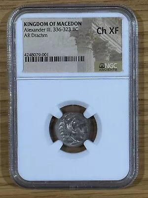 Kingdom Of Macedon Coin - Graded XF • $2050