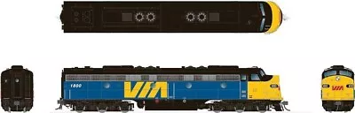 Rapido Ho Emd E8a Via Rail Canada #1800 Silent Dc Only Pn 28043 • $199.99