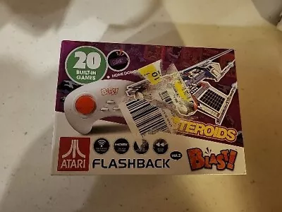 Atari Flashback Vol. 2 Asteroids 20 Built-In Game Plug/Play Brand New- Open Box • $17