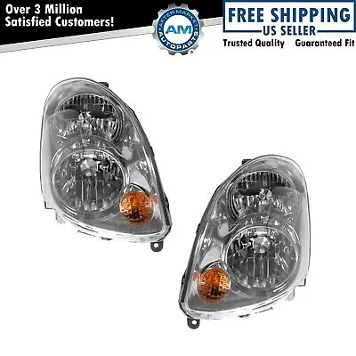 Headlight Set Left & Right For 2003-2004 INFINITI G35 IN2502112 IN2503112 • $197.05