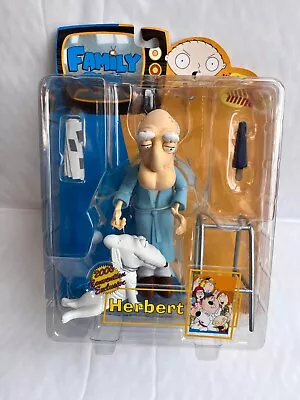 Bnib Mezco Toyz Family Guy Series Exclusive Herbert Toy Action Figure • £179.99