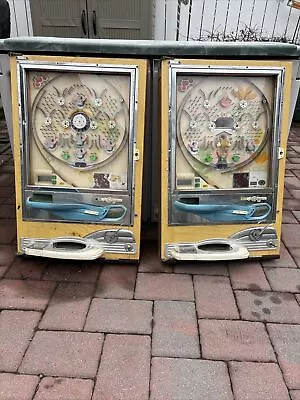 Lot Of 2 NISHIJIN PACHINKO Machines Vintage FOR PARTS OR REPAIR ONLY • $199