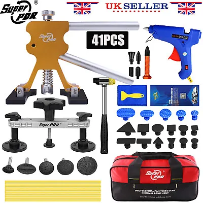 £38 • Buy Car Paintless Dent Puller Lifter Glue Gun PDR Tool Kit Repair Removal Hail Tabs