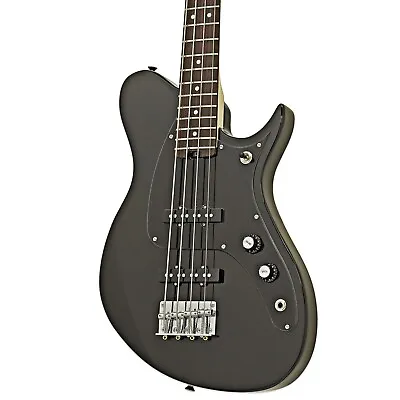 Aria Pro II Jet Electric Bass - MEDIUM SCALE 32  - Black • $369