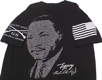 Grunt Style - Martin Luther King Jr. MLK Legacy T-Shirt Mens Medium • $13.59