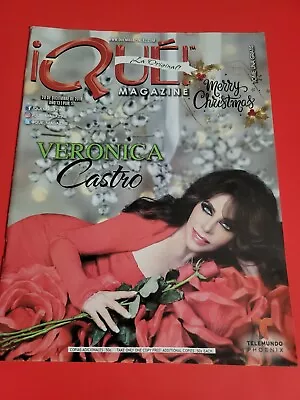 Veronica Castro (On Cover Only) Que Magazine • $10