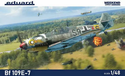 Eduard 1/48 Messerschmitt Bf 109E-7 [Weekend Edition] • $33.95