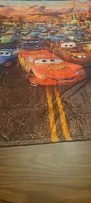 Pixar Cars Lightning McQueen Travel Throw Blanket 40  X 50  New • $16.99