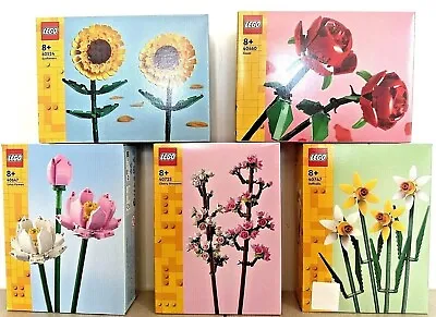 Lego Roses 40460 Lego Sunflower 40524 Lego 40647 40725 Lego 40747 DISCOUNT CODE • $29.43