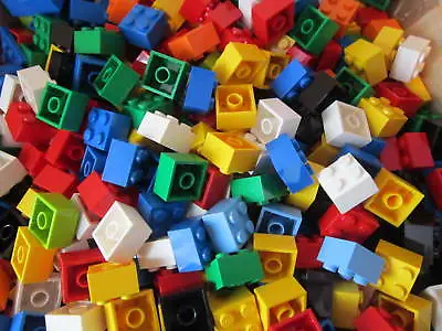 Lego FIFTY Standard Bricks Size 2x2x2 (Square Bricks)  -- X 50 MIXED COLOURS • £3.79