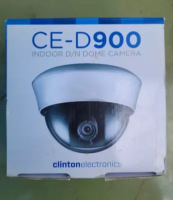 NEW Clinton Electronics CE-D900 Indoor Dome Camera 600 TVL Resolution Joystick • $100