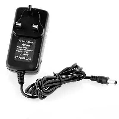 Makita BMR100 DAB Site Radio Mains AC Power Adaptor UK 12V Charger UK Seller • £10.95