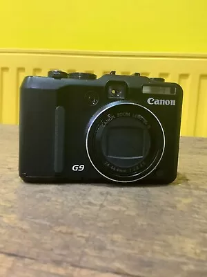 Canon PowerShot G9 12.1MP Digital Camera - Black • £200