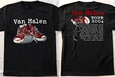 Van Halen White Red Shoes Tour 2004 T-Shirt Gift Fans Rock Music • $18.99