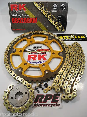 2006-20 Yamaha Yzf R6 Supersprox Gold 520 Gxw Extreme Qa Chain And Sprockets Kit • $229.95