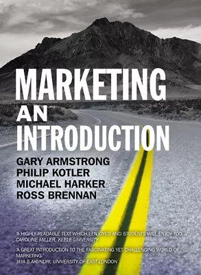 Marketing: An Introduction By Gary Armstrong (Paperback) FREE Shipping Save £s • £3.27