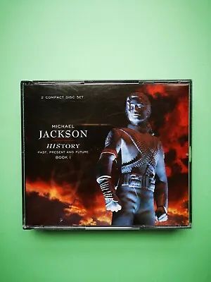 Michael Jackson : HIStory: Past Present And Future Book 1 + 2  X CD - Fatbox • £7.99