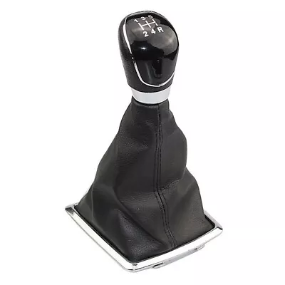 Custom Fit 5 Speed Gear Shift Knob Stick Lever Gaiter Boot Cover For Ford Focus • $41.46