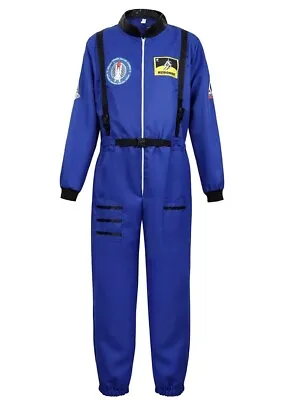 Haorugut Astronaut Spaceman Costume For Mens Space Explorer Jumpsuit Flight Suit • $34.95