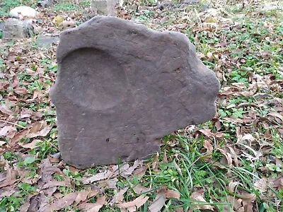 Stone Native American Human Animal Effigy Metate Mortar Paleo Incised Bowl Ooak • $850