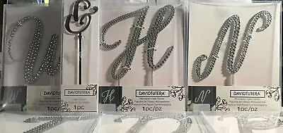 DAVID TUTERA Monogram Cake Topper “DHPNTW&” Wedding Anniversary Party New • $6.88