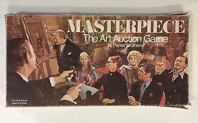 VTG Masterpiece The Classic Art Auction Board Game 1970 Edition 100% Complete • $59.99