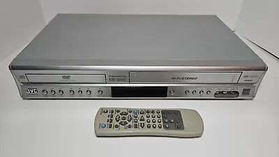 JVC HR-XVC19SU DVD VHS VCR Combo Player Recorder Hi-Fi 4 Head Stereo W/Remote • $59.99