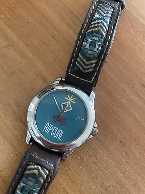 Rip Curl Ladies  Vintage Watch Aztec Band Memphis Style Hands • $30