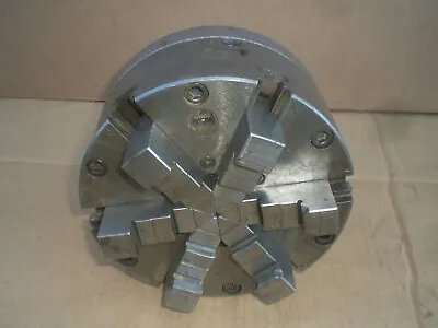 Buck 8  Diameter 6-Jaw Lathe Chuck Adjust-Tru D1-6 Mount • $495