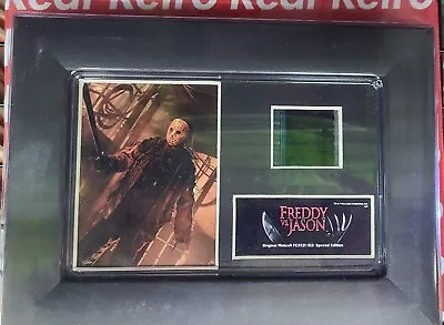 Freddy Vs Jason Licensed Film Cell - Minicell From Trend Setters (New & Sealed) • $39.99