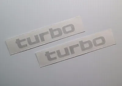 New Toyota Turbo Logo Decal 5.25 Inch Pair Celica Supra MR2 Corolla AE86 TRD • $25.29