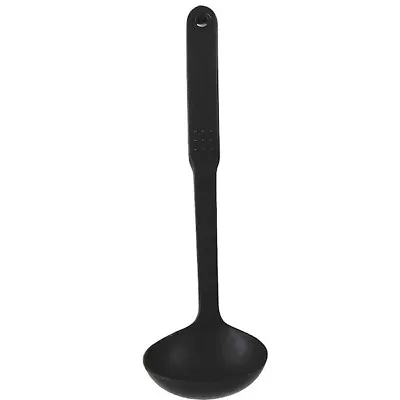 Chef Aid Black Nylon Spoon Ladle Heat Resistant To 210°C And Dishwasher Proof • £5.39