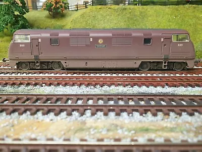 Bachmann 32-060 Class 42 Warship D801 Vanguard BR Maroon Weathered Boxed • £78.99