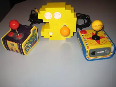 3 Retro Plug & Play TV Arcade Games - Jakks Namco Super Pac Man & Pac Man • $39.99