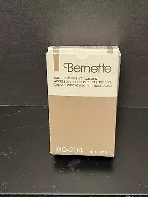Bernina Bernette Roll Hemming Attachment Complete Set W/ Instr. MO-234 Overlock • $49.99