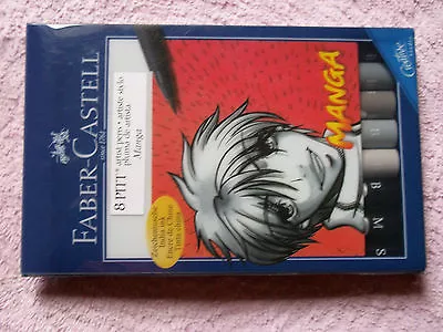 Faber-Castell 8 Pitt Manga Black Artist Pens Markers • $17.94