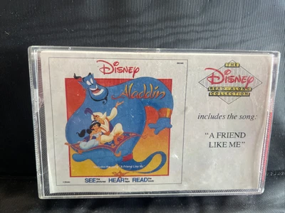 £4 • Buy Vintage 1990’s Disney Aladdin Read Along Collection Cassette Tape Audio Book 