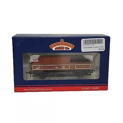 BACHMANN 12 TON TOAD BRAKE VAN BAUXITE TRAIN OO GAUGE Vintage Locomotive BOXED • $34.99