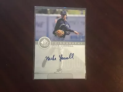 1999 SP Authentic Mike Lowell  Auto Autograph Chirography • $8