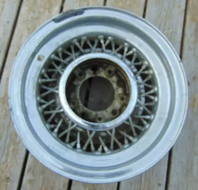 1950's CHRYSLER ACCESSORY 15  WIRE WHEEL 15X6.5 NEW YORKER HEMI 5 ON 5 1/2 • $149