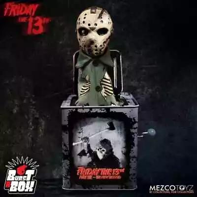 Mezco Toyz Friday The 13th Jason Voorhees  Burst - A - Box Jack In The Box • $67.99