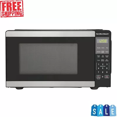 900 W 0.9 Cu Ft Countertop Microwave Oven LED Display Timer Stainless Steel New • $73.40