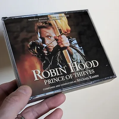 ROBIN HOOD: PRINCE OF THIEVES (1991) *Expanded* Soundtrack Michael Kamen [4xCD]! • £67.79