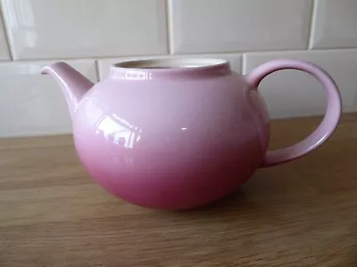 Le Creuset Stoneware Tea Pot  1.3L Rose Quartz Pink - No Lid • £9.99