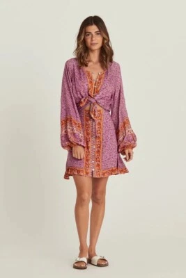 $79 • Buy Arnhem Island Blouse In Amethyst Size 12 BNWOT