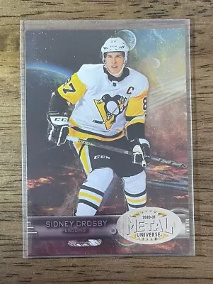 Sidney Crosby | 2020-21 Skybox Metal Universe | Sp Retro Insert Card # A-1 • $1.99