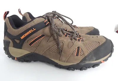 Merrell Mens 11 Yokota Ascender Hiking Shoes Canteen Burnt Orange • $44